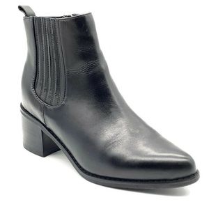 Blondo Elvina Waterproof Bootie Black Leather